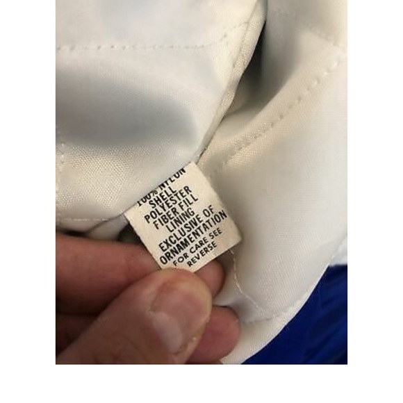 Vintage 80s Los Angeles Dodgers Satin Jacket by Starter Size S Small Rare - Picture 6 of 11